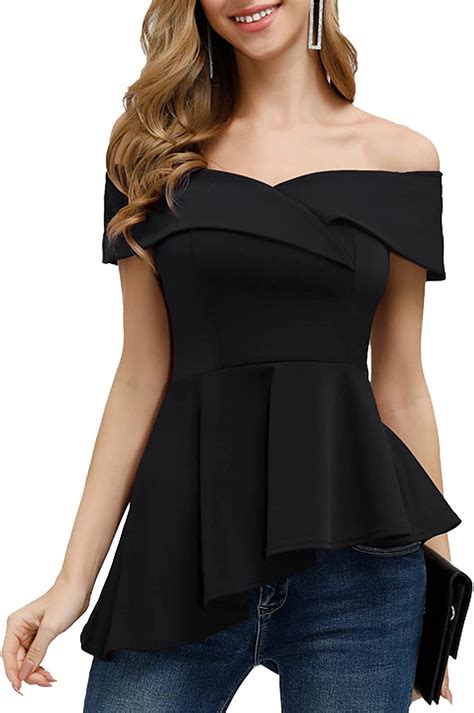 off shoulder tops amazon|oversized off the shoulder tops.